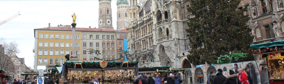 Schifferls Herzlmalerei - Lebkuchenstand auf dem Münchner Marienplatz